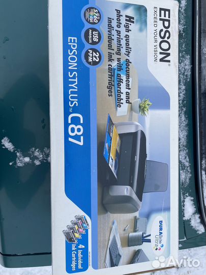 Принтер epson stylus c 87