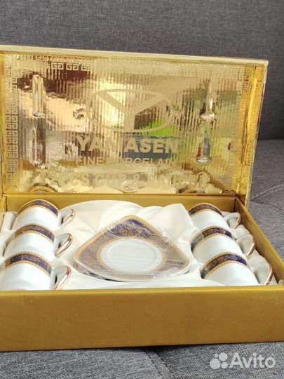 Сервиз кофейный. yamasen fine porcelain