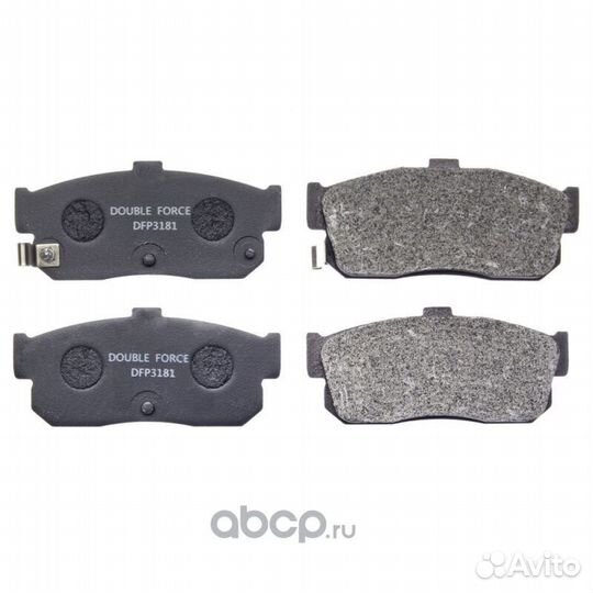 Колодки тормозные задние maxima nissan