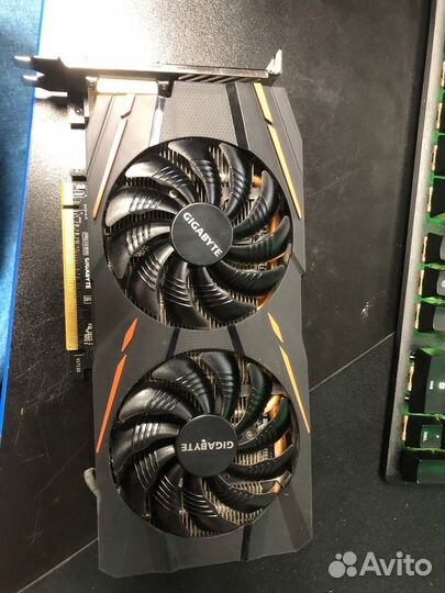 Видеокарта gigabyte rx580 gaming 4g