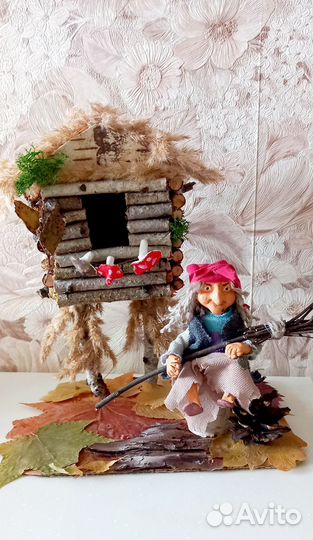 Поделки в детский сад, школу Баба яга