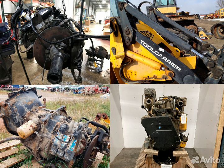 JCB разбор спецтехники