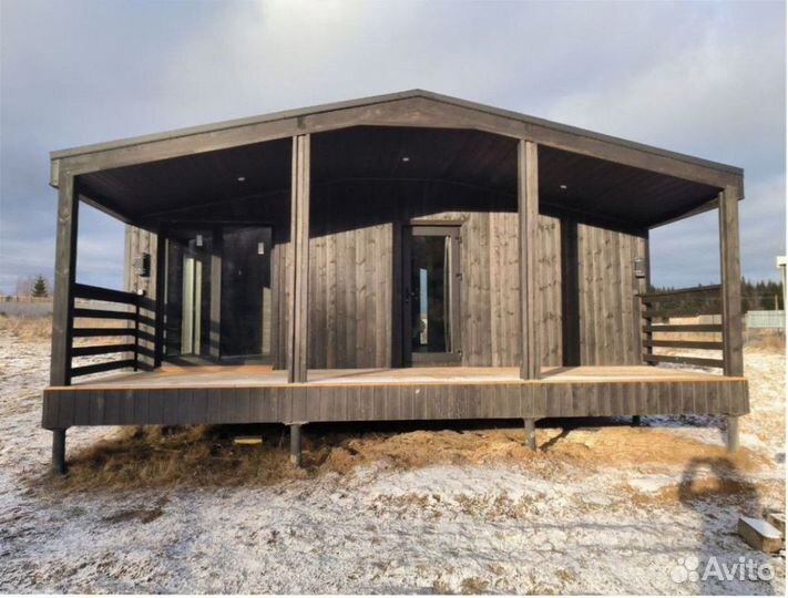 Каркасный дом с доставкой 60 м кв, арт. гр-6206