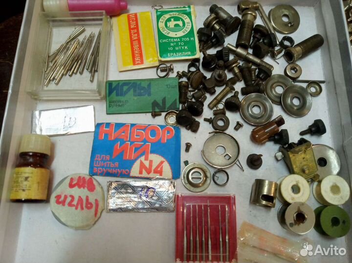 Зап.части к швейным машинкам напёрстки СССР