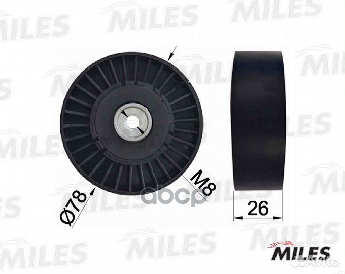 Ролик ремня приводного VAG 1.6-2.5D -02 (INA