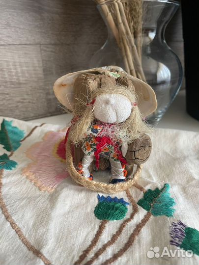 Кукла мотанка Домовёнок с домиком