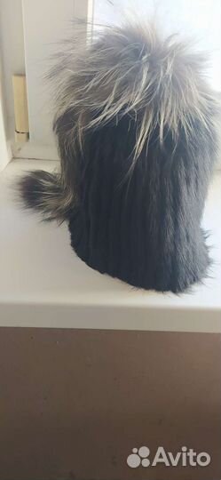 Шапка норковая женская