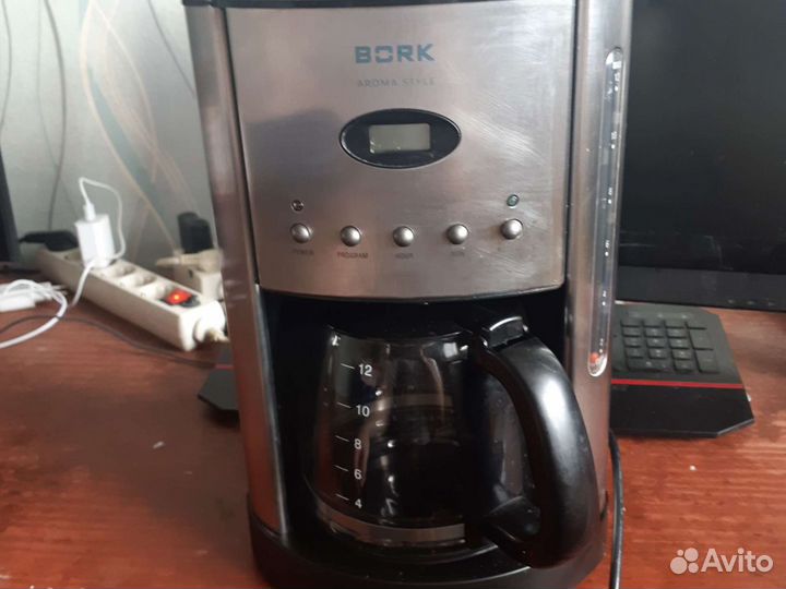 Кофеварка bork aroma style