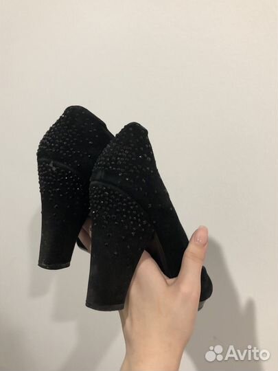 Туфли женские замша