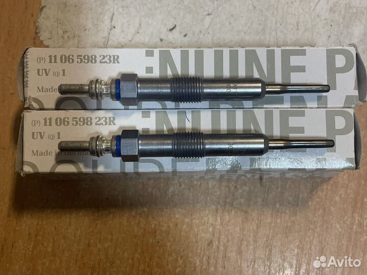 Свеча накала Renault 1,5 Diesel K9K