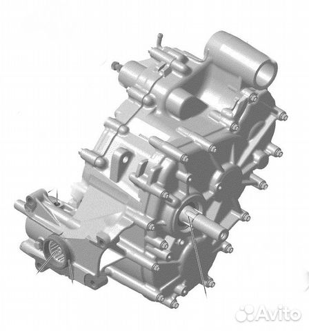 Коробка переключения BRP Outlander 1000 XMR