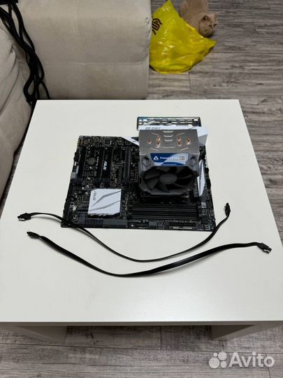 Материнка asus X99-A II + проц Intel Xeon E5-2620