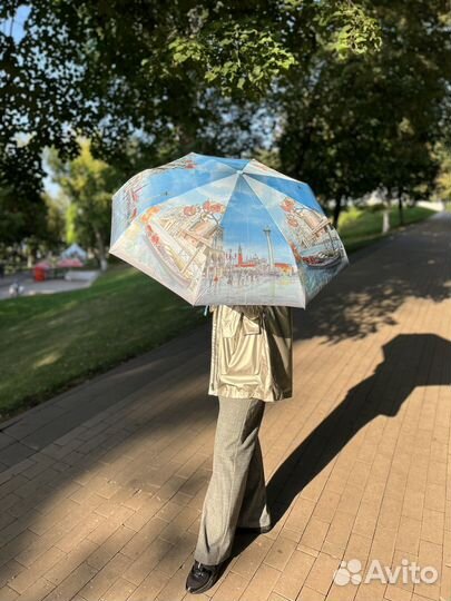 Зонт женский новый полуавтомат