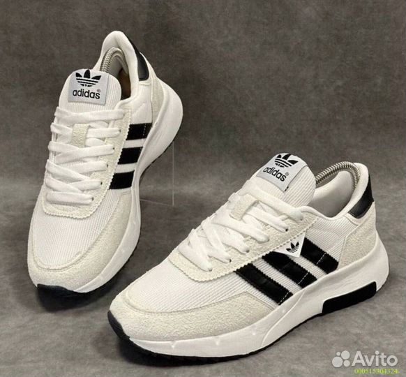 Стильные мужские кроссовки Adidas для активных