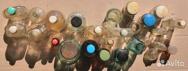 Флаконы от одеколона, медицина, духи, другое. СССР