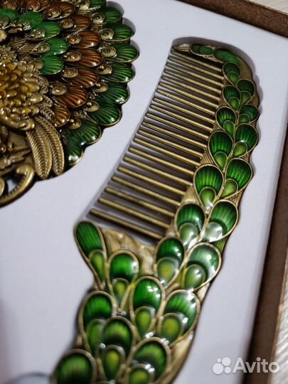 Подарочный набор зеркало и расчёска