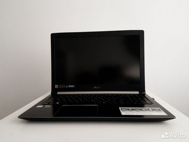 Ноутбук acer aspire 7 A715-71G-53R6