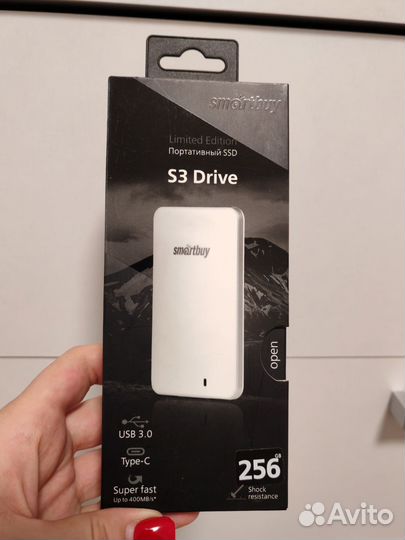 Внешний SSD Smartbuy S3 Drive 256GB