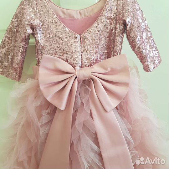 Платье для девочки 92