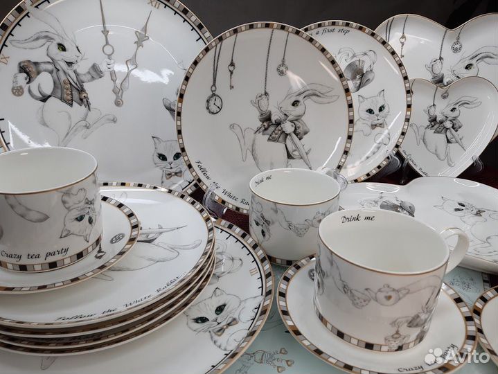 Набор посуды Wonderland Lefard Фарфор Попредметно