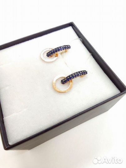 Золотые серьги (арт:91192),сп29 новые