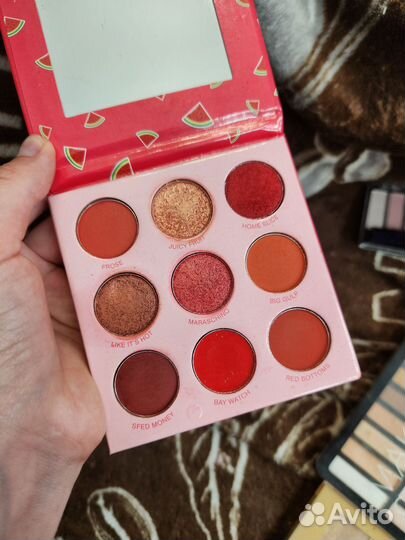 Палетки теней набором и по отдельности