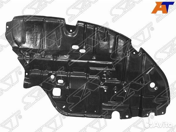 Защита бампера lexus ES 13-18