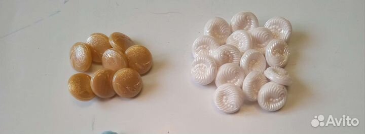 Пуговицы винтаж чсср стекло