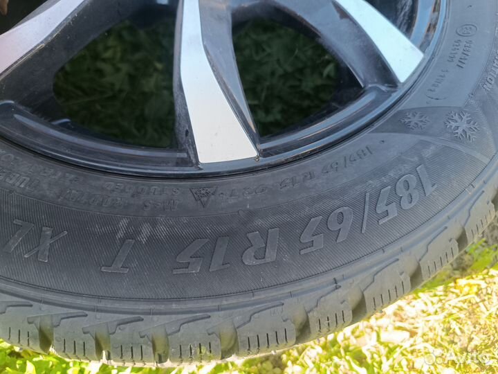 Комплект зимних колес r15 с дисками 185/65 r15