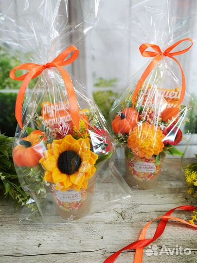 Мыло ручной работы букеты