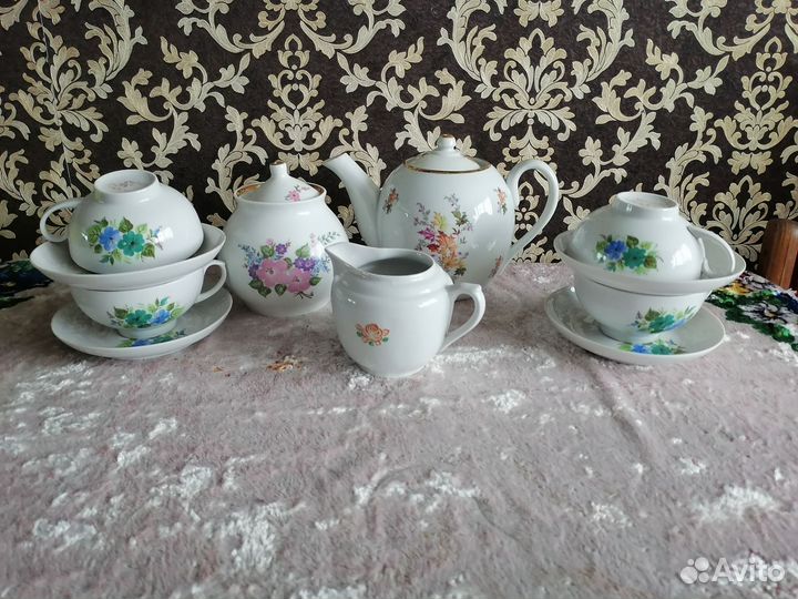 Чайный сервиз новый