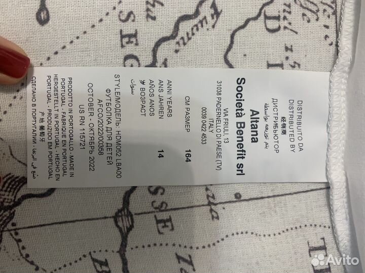 Футболка женская moschino