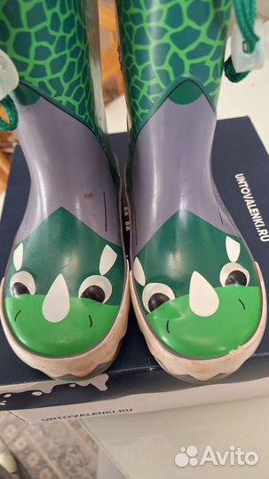 Детские резиновые сапоги 24 размер