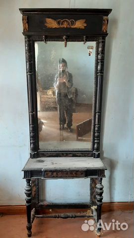 Подвесное зеркало со столиком купить в Усише | Товары для дома и дачи ...