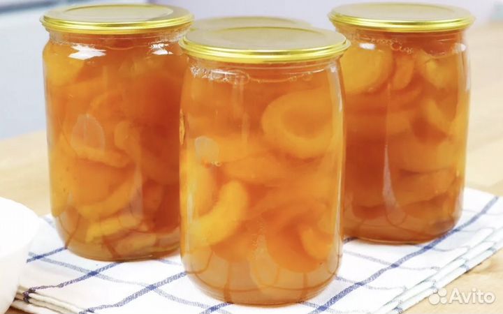 Варенье домашнее: персик, абрикос