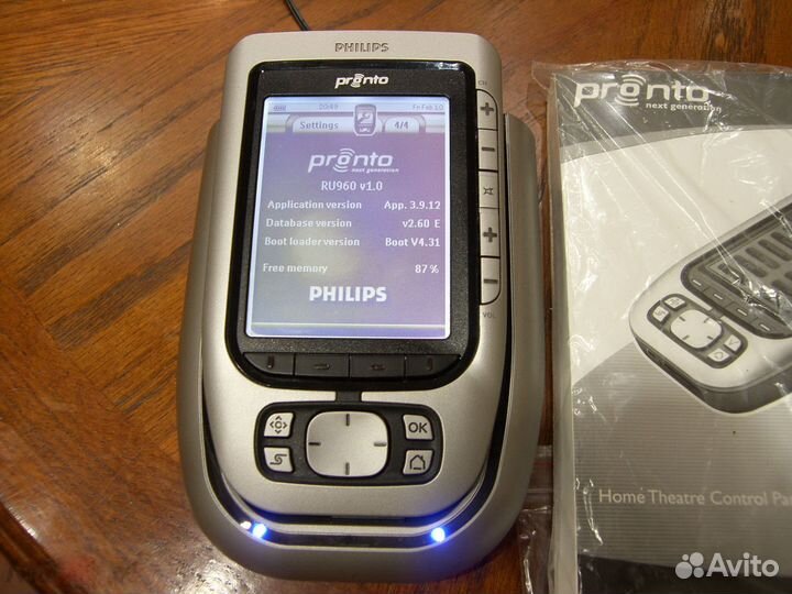 Пульт Philips Pronto SBC RU 960+RFX6500