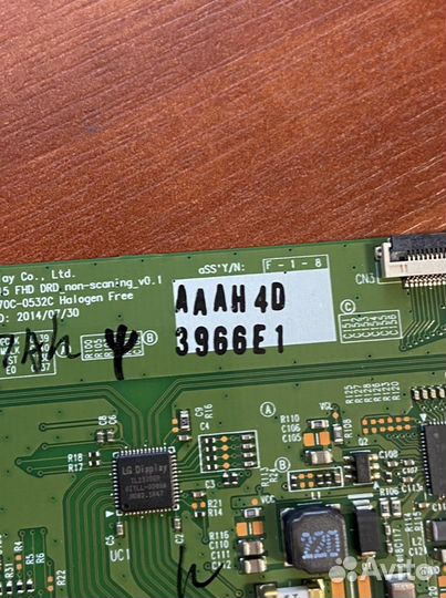 6870c-0532c от LG 43LW540S