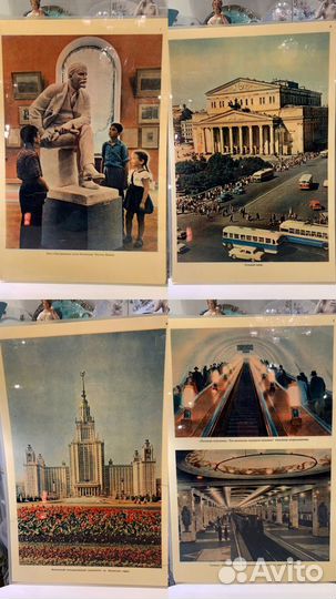 Плакаты СССР ламинация репродукции фотографии