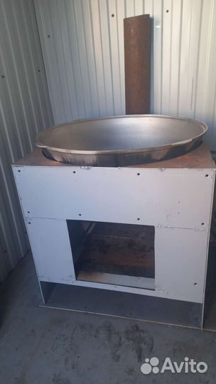 Казан с печью