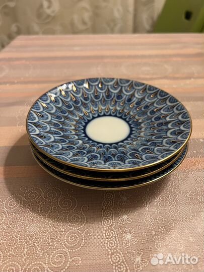 Продам блюдца от чайной пары лфз СССР ussr