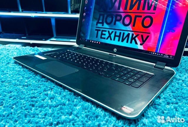 Большой мощный Hp 17.3/4ядра A10/8Gb/SSD/620Gb/Рас