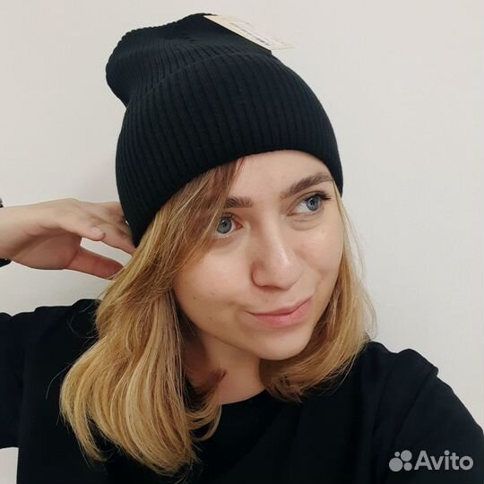 Шапка бини в рубчик Lagom Land