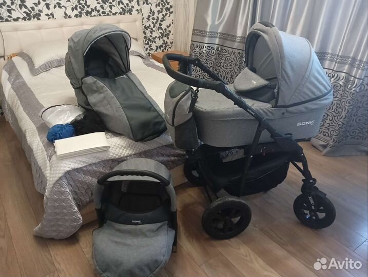 Коляска 3 в 1 sonic verdi