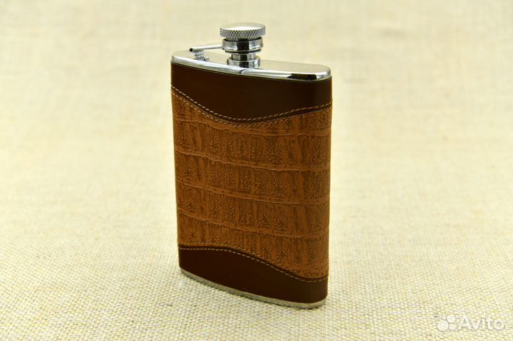 Фляжка. Нержавеющая сталь. 8 oz 227 гр