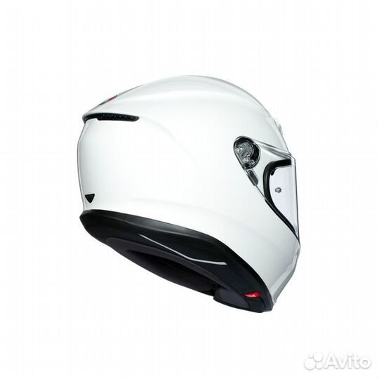 Шлем AGV K6 E2205 mono - white (новый). Оригинал