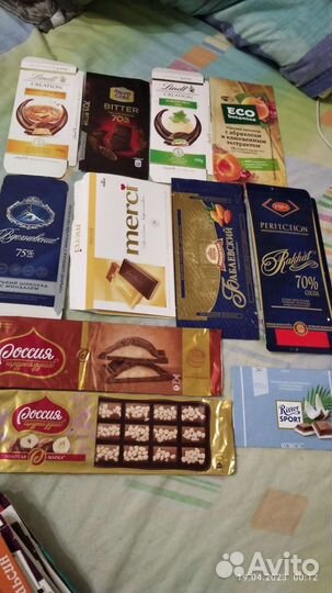 Обертки шоколадные этикетки