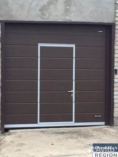 Секционные ворота