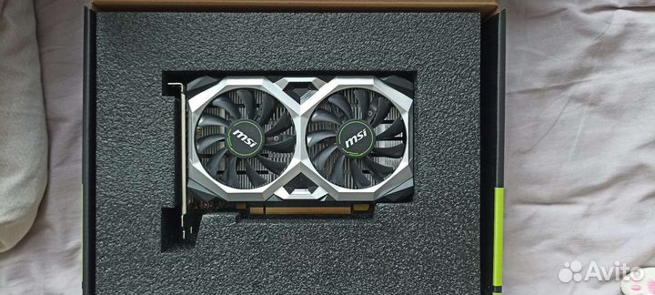 Видеокарта MSI GeForce GTX 1650 D6 ventus XS V1