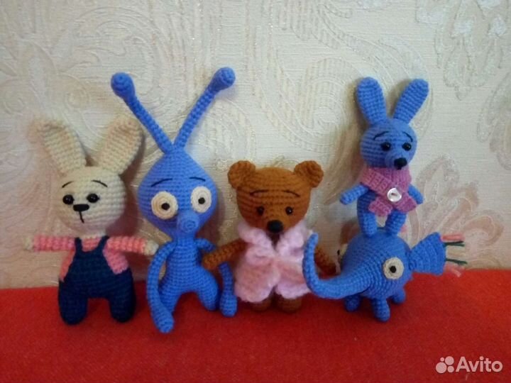 Вязаные игрушки №1
