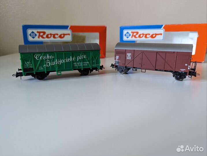 Модели вагонов roco H0, 16,5 мм
